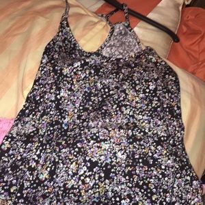 Summer floral tank top
